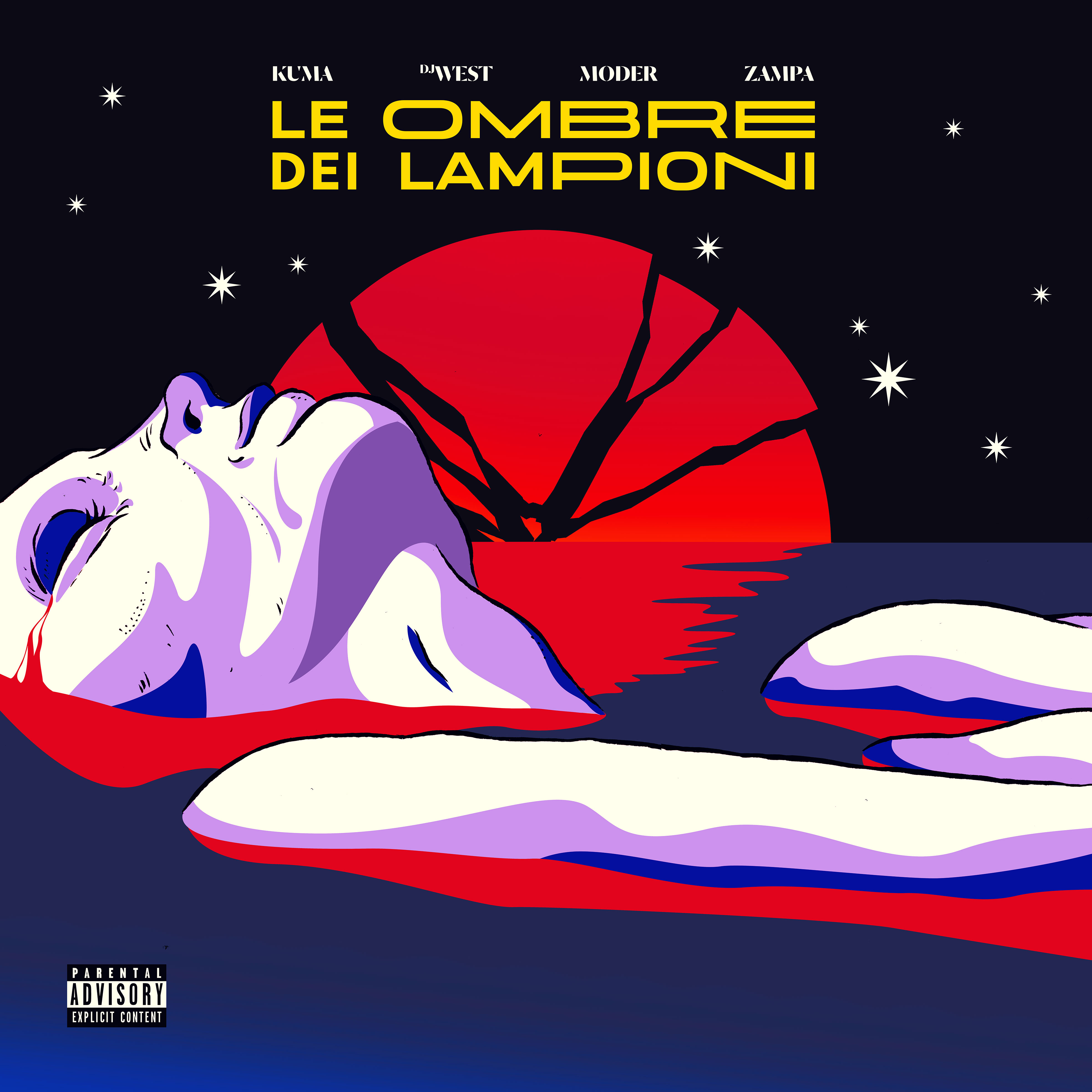 le ombre dei lampioni